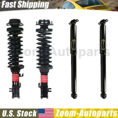 Juego de 4 amortiguadores delanteros traseros puntales muelles helicoidales para Kia Rio Monroe 2002 Foto 1 de 4