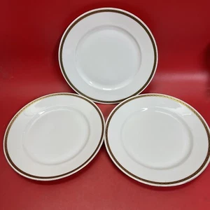 Antique MZ Austria Kaiserin Maria Theresia Carlsbad China Dinner Plates Lot 3 - Picture 1 of 5