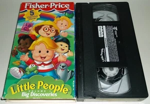 Fisher Price Little People Big Discoveries Volume 1 Claymation Stories VHS 1999 - Picture 1 of 2