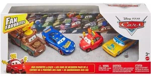Disney Autos Fan Favoriten Mater McQueen Ramone Maddy McGear Druckguss 4er-Pack - Bild 1 von 2