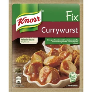 10 Bolsas de Salsa Knorr Currywurst para Salchicha Bratwurst/Curry Nueva de Alemania - Imagen 1 de 1