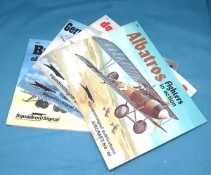 4 AIRCRAFT IN ACTION Books Squadron / Signal Publications 46 164 173 202 - Picture 1 of 7