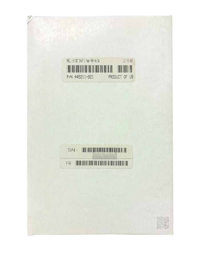 445211-B21 I Brand New HP Red Hat Enterprise Linux 1-2 Sockets 24x7 1Year - Image 1 of 4