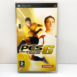 Pro Evolution Soccer 6 + Manual - PSP - Tested & Working! Free Postage! - Imagen 1 de 4
