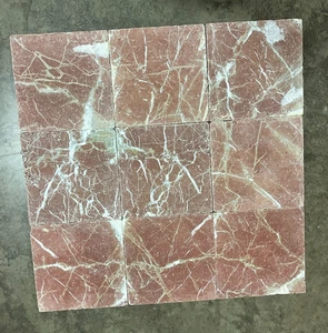 Piso 12x12 Rojo Alicante Azulejo Pulido Mármol Rojo (50 Pies Cuadrados) T-70B - Imagen 1 de 2