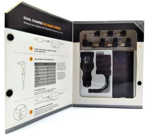 Targus Laptop Travel Charger Universal with USB Charging Port 90W 19.5VDC 4.61A - Picture 1 of 5