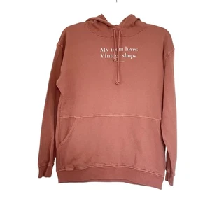 Tocoto Vintage Unisex Boy Girl Light Brick Hooded Sweatshirt size 12 - Picture 1 of 6