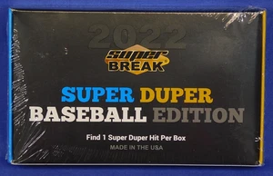 2022 SUPER BREAK SUPER DUPER BASEBALL EDITION SEALED BOX - Picture 1 of 4