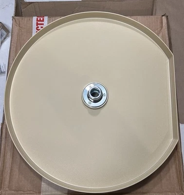 Rev-A-Shelf 6271-20-52 Clásico 20" Polímero en Forma de D Lazy Susan, Almendra Foto 1 de 2