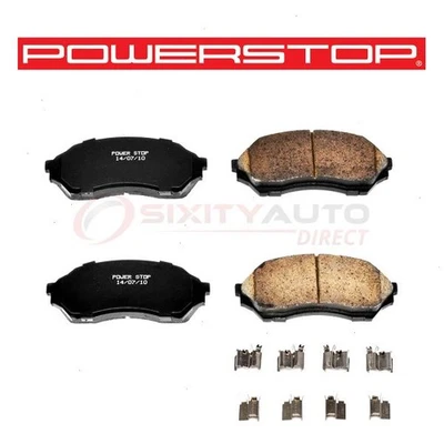 PowerStop Front Disc Brake Pad & Hardware Kit for 1999-2001 Mazda Protege - ny — 第 1/4 张图片