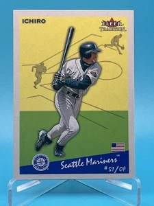 2002 Fleer Tradition Ichiro Suzuki #88 HOF - Foto 1 di 2