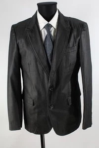 Jack & Jones grau-schwarzes Sakko Gr.M reine Baumwolle Top Zustand - Bild 1 von 7