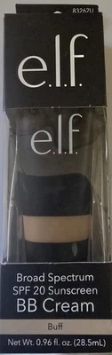 E.L.F. BB CREAM Broad Spectrum SPF 20 Sunscreen Buff/Chamois Beige Hydrating - Image 1 of 4