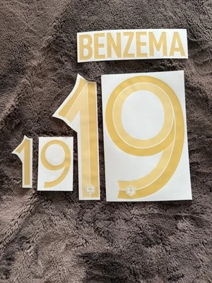 Flocage Officiel France 2022 Benzema Adulte  - Photo 1/3