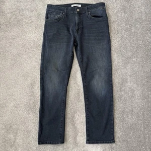 Mavi Zach Straight Leg Jeans Mens 32x30 Blue Dark Wash Stretch Denim Classic Fit - Picture 1 of 14