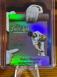 2025 Topps Holiday #MNL-22 Tyler Rogers Making The Nice List Giants - Foto 1 di 2