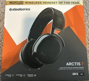 Auriculares inalámbricos para juegos SteelSeries Arctis 7 para PC | negros - Imagen 1 de 1