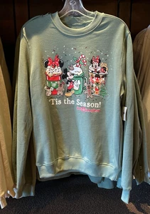 NEW! 2025 Walt Disney World Christmas Tis the Season Sweatshirt - Picture 1 of 7