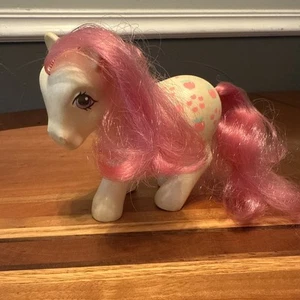 Vintage My Little Pony 1987 Mommy Apple Delight Pony G1 Pink Hair Hong Kong - Bild 1 von 10