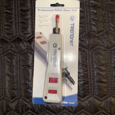TRENDnet, TC-PDT Pro Impact Punch Down Tool, New - Image 1 of 2