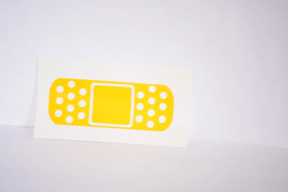 3 Pack Band Aid Bandage Bandaid Precision Vinyl Car Decal - All One Color JDMMea - Image 1 of 2