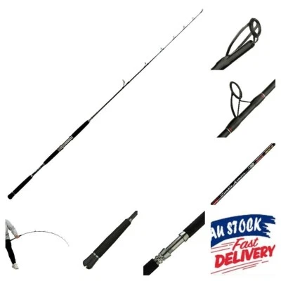 Vara de fundição giratória Double Armors 6'5 50-80 lb para robalo de truta salmão - Imagem 1 de 4