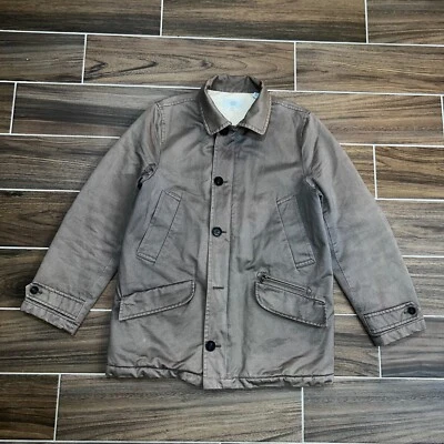 Jack Spade Mens Khaki Bleecker Street Classic Quilted Lined Field Coat Size M - Image 1 of 4