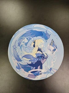 Genshin Impact Summertime Odyssey Fischl 8 inch round neoprene mousepad - Picture 1 of 3