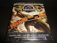 JURASSIC PARK 25th ANNIVERSARY COLLECTION-4 classic films-4K ULTRA HD + BLU RAY