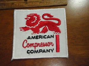 DE COLECCIÓN AMERICAN COMPRESSOR COMPANY COSER EN PARCHE JACK MARTILLO BX G 30  - Imagen 1 de 1
