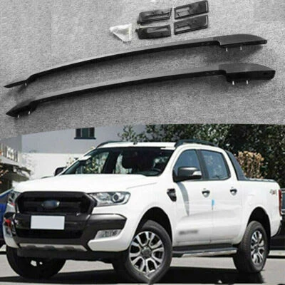 Barra de riel lateral de techo de aluminio para Ford Ranger 1983-2020 2 piezas  Foto 1 de 4