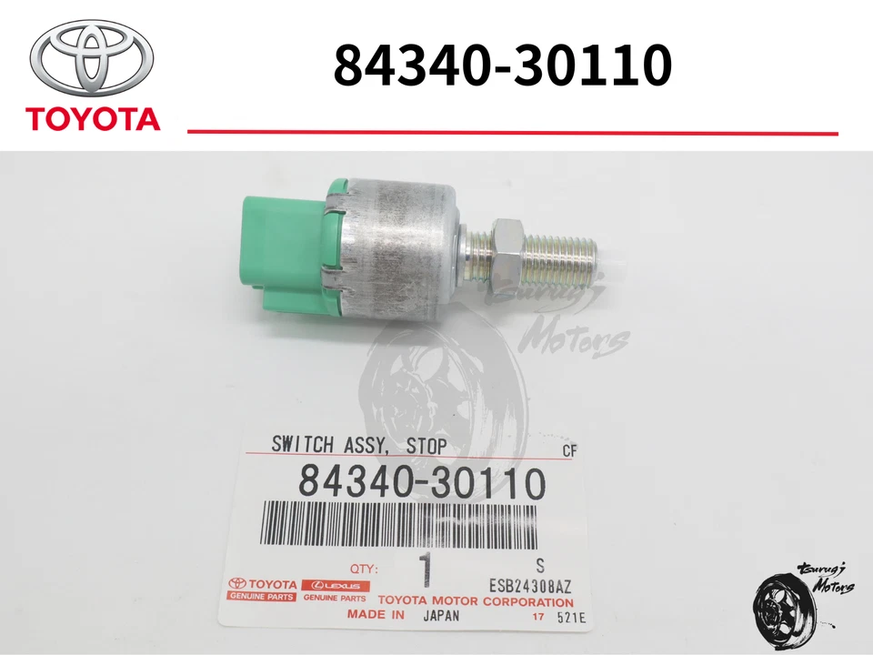 Toyota Lexus Genuine LS430 LS460 LS600HL Rear Brake Light Switch OEM 84340-30110 - Image 1 of 4