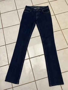 DL1961 NEW! Dark Wash GRACE HIGH-RISE STRAIGHT 360 Comfort Jeans in Twilight 25 - Picture 1 of 8