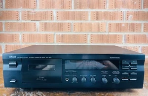 Yamaha Natural Sound KX-393 Stereo Cassette Tape Deck Player & Recorder Dolby BC - Picture 1 of 17