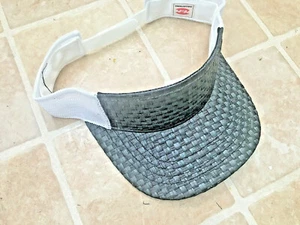 NEW Sun Straw Trucker Visor One size Adjustable Hat Cap - Picture 1 of 3
