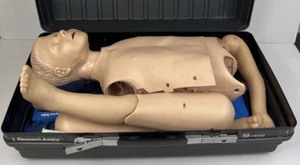 Laerdal Resusci Junior Child QCPR Manikin Used Vintage 105cm RARE (Loose Arm) - Bild 1 von 12