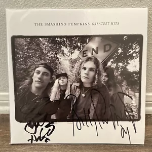 Signed The Smashing Pumpkins - Rotten Apples- LP Pearl Platinum vinyl ✅ IN HAND - Picture 1 of 8