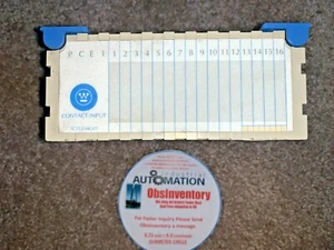 WESTINGHOUSE 1C31234G01 KONTAKTEINGANGSMODUL SPS  - Bild 1 von 7