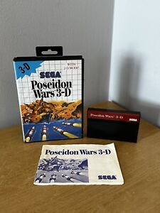 Poseidon Wars 3D - Sega Master System - PAL - Boxed Complete