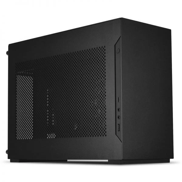lian li A4-H2O X4 Mini-ITX Case, PCIE4.0 Riser Cable - Black - Image 1 of 3
