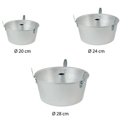 Ruoto Americano Torta Americana Pentalux Chiffon Cake stampo alluminio Ø20 24 28 - Immagine 1 di 4