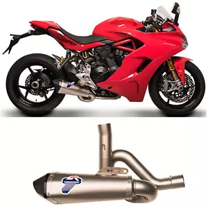 Termignoni Ducati Supersport 950 2018 Escape Moto Silenciador Scream Titanio - Imagen 1 de 7