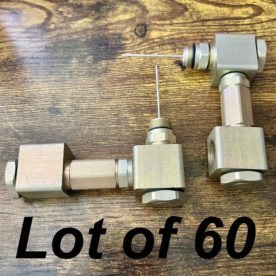 Lot Of 60 - 180° extended hardline precision adapter – 3” (7.62 cm) PPC Belden Foto 1 de 4