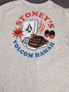 Stoney's Volcum Hawaii Gray T-Shirt Modern Fit Size Medium - Picture 1 of 8