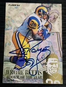 1994 Fleer #3 Jerome Bettis Auto - Picture 1 of 5