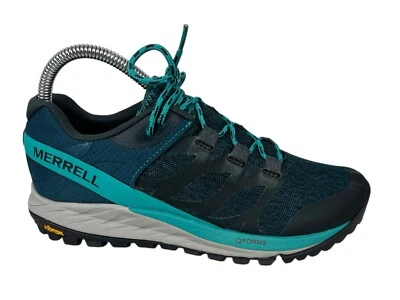 Zapatilla deportiva Merrell Antora Trail Running para mujer EE. UU. 6,5 J99594 senderismo verde Vibram Foto 1 de 4