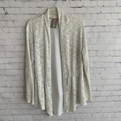 Cárdigan de dos capas Dolan Left Coast para mujer talla mediana blanco Anthropologie Foto 1 de 4