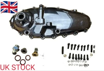 Estuche de cadena pulido Lambretta Gp DL reconstruir cubierta de cárter INNOCENTI ESTAMPADO Foto 1 de 3