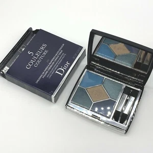 Paleta de sombras de ojos Christian Dior-5 colores costura ~ 279 mezclilla ~ NUEVA EN CAJA auténtica - Imagen 1 de 7