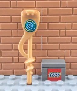 LEGO NINJAGO Minifig Accessory, Snake / Serpent Staff 98134 W Fangpyre 1x1 Tile - Picture 1 of 3